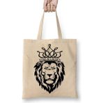 Baskı Dükkanı The Lion King Branca Masculina E Feminina Bez Çanta