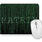 Baskı Dükkanı the Matrix Kod Yağmuru Mouse Pad