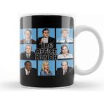 Baskı Dükkanı The Office Bunch Porselen Beyaz Kupa Bardak