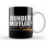 Baskı Dükkanı The Office Dunder Mifflin Halloween Porselen Beyaz Kupa Bardak