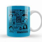 Baskı Dükkanı The Office Quotes Colors Porselen Beyaz Kupa Bardak