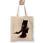 Baskı Dükkanı The Pig Amanda Young Bez Çanta