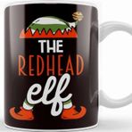 Baskı Dükkanı The Redhead Elf Ginger Red Haired Red Head Irish Kupa