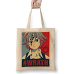 Baskı Dükkanı the Seven Deadly Sins Meliodas- Wrath Bez Çanta