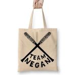Baskı Dükkanı the Walking Dead Onesie Team Negan Bez Çanta