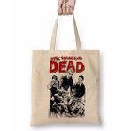 Baskı Dükkanı the Walking Dead Walkers Rick Carl Maggie Creepers Bez Çanta