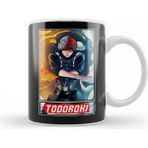 Baskı Dükkanı Todoroki Fanart My Hero Academia Porselen Beyaz Kupa Bardak