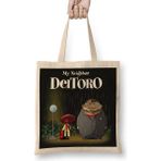 Baskı Dükkanı Totoro My Neighbor Deltoro Bez Çanta