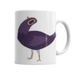 Baskı Dükkanı Trash Dove Mor Güvercin Purple Facebook Sticker Çıkartma Emoji Smiley Syd Weiler Kupa