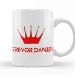Baskı Dükkanı Trevor Daniel Porselen Beyaz Kupa Bardak