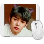 Baskı Dükkanı Txt Yeonjun Cat Dog Mouse Pad