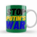 Baskı Dükkanı Ukraine War Stay Strong 2022 Stop Putin's War Kupa