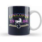 Baskı Dükkanı Unicorn Middle School Logo Kupa
