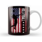 Baskı Dükkanı Us American Flag Volleyball Setter Ball Sports Player Game Kup