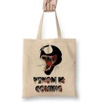 Baskı Dükkanı Venom Is Coming Bez Çanta
