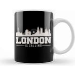 Baskı Dükkanı Vintage London Is Calling Skyline Uk Vacation Kupa