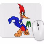 Baskı Dükkanı Vintage Pica Pau Mouse Pad