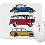 Baskı Dükkanı Vintage Volkswagen Mouse Pad
