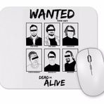 Baskı Dükkanı Wanted Dead Or Alive Mouse Pad