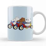 Baskı Dükkanı We Bare Bears 011 Beyaz Porselen Kupa Bardak