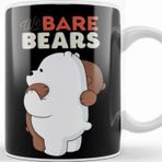 Baskı Dükkanı We Bare Bears 09 Beyaz Porselen Kupa Bardak