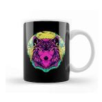 Baskı Dükkanı Werewolf Fierce Wolf Mythical Creature Majestic Beyaz Porselen Kupa Bardak