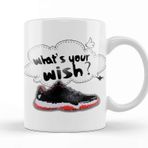Baskı Dükkanı What's Your Wish Air Jordan 11 Low Funny Athletic Sports Fan Mens S Kids Kupa Bardak