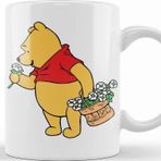 Baskı Dükkanı Winnie The Pooh 01 Beyaz Porselen Kupa Bardak