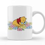 Baskı Dükkanı Winnie The Pooh 02 Beyaz Porselen Kupa Bardak