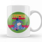 Baskı Dükkanı Winnie The Pooh Eeyore 03 Beyaz Porselen Kupa Bardak