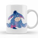 Baskı Dükkanı Winnie The Pooh Eeyore 09 Beyaz Porselen Kupa Bardak