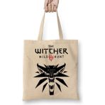 Baskı Dükkanı Witcher 3 Geralt Wild Hunt Bez Kadın Günlük Çanta