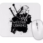 Baskı Dükkanı Witcher is Coming Mouse Pad