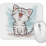 Baskı Dükkanı Yavru Renkli Cats Kedi Mouse Pad