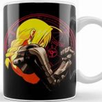 Baskı Dükkanı Yellow Hair Alchemist Metal Beyaz Porselen Kupa Bardak