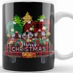 Baskı Dükkanı Yılbaşı Yeni Yıl Konseptli Merry Christmas 021 Kupa Bardak