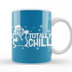 Baskı Dükkanı Yılbaşı Yeni Yıl Konseptli Totally Chill Holiday Kupa Bardak