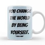 Baskı Dükkanı Yoko Ono Quote Lovers Gift Vintage Retro Rainbow Kupa