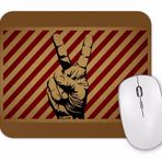 Baskı Dükkanı Zafer İşareti Mouse Pad