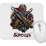 Baskı Dükkanı Zed Surrender Branca Mouse Pad