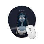 BASKI DÜNYASI Emily Corpse Bride Bilek Destekli Oval Mouse Pad