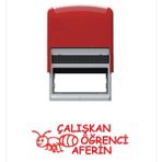 Baskı Life Çalışkan Öğrenci Aferin Öğretmen Kaşesi