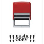 Baskı Life Eksik Ödev Öğretmen Kaşesi Siyah