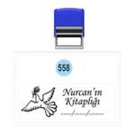 Baskı Life Kaşe Kitap Mührü Kitap Damgası Kişiye Özel Kaşe 558