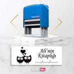 Baskı Life Kaşe Kitap Mührü Kitap Damgası Kişiye Özel Kaşe 581