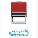 Baskı Life Perfect Homework Öğretmen Kaşesi Mavi