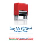 Baskı Life Ünvan Kaşesi (öğretmen, Hemşire, Isim Kaşesi) Mavi Mürekkepli