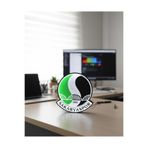 Baskıhanem Sakaryaspor Işıklı LED Masa Lambası - Dekoratif Taraftar Logosu 1965 Yeşil