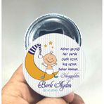 Baskiistiyorumm Hoşgeldin Bebek Açacak Magnet Açacaklı Magnetli Magnet cok-renkli