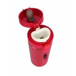 Baskılı Logolu Çift Katmanlı Kaliteli Çelik 380 Ml Termos Bardak Mug Araç Kahve Çay Termosu